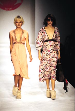 Jersey T-shirt kaftan dress and beaded embroidery kaftan dress