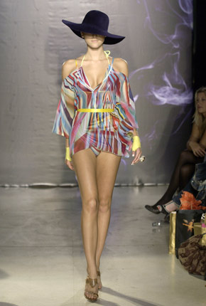 Rainbow kaftan top